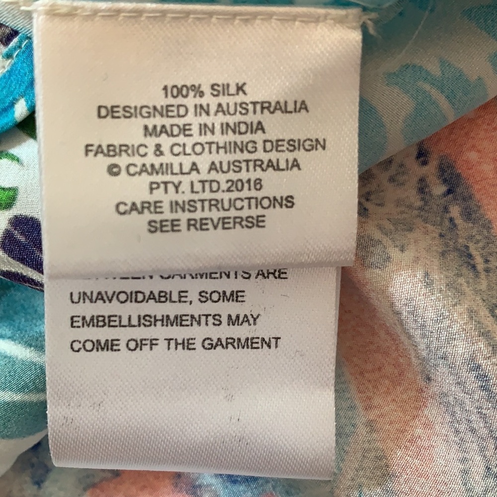 Camilla Blue and White Maxi Dress - Picture 12 of 14